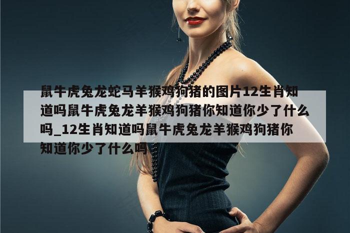 鼠牛虎兔龙蛇马羊猴鸡狗猪的图片12生肖知道吗鼠牛虎兔龙羊猴鸡狗猪你知道你少了什么吗_12生肖知道吗鼠牛虎兔龙羊猴鸡狗猪你知道你少了什么吗